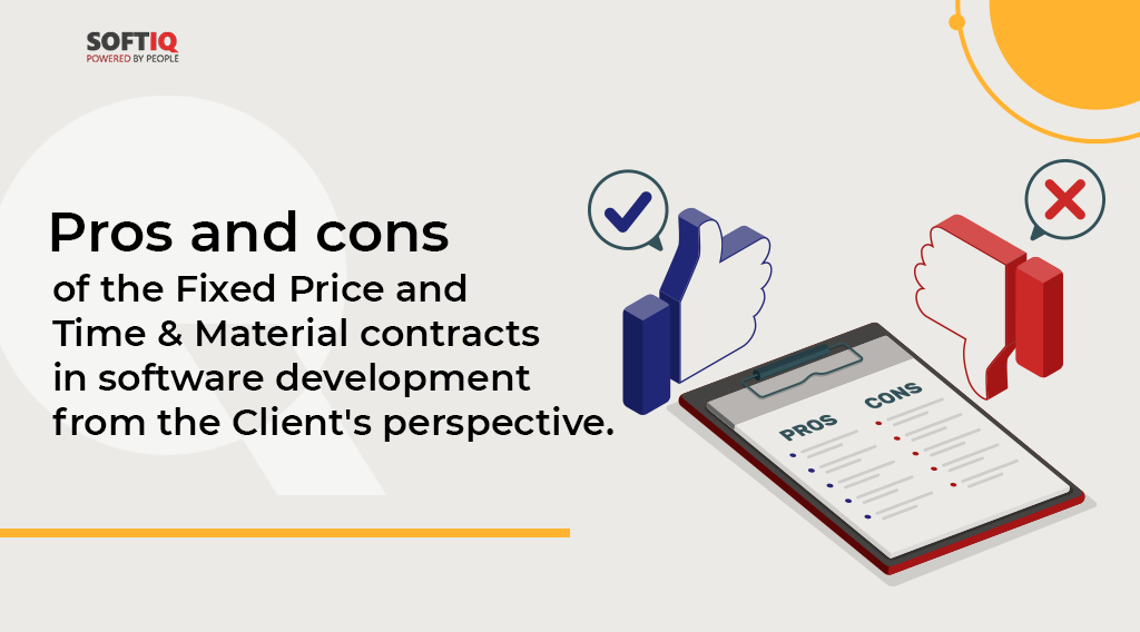 Fixed Price and Time & Material contracts in software development